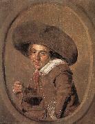 HALS, Frans A Young Man in a Large Hat oil on canvas